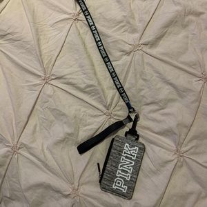 VICTORIA SECRET PINK WALLET LANYARD